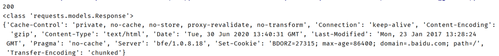 Python爬虫Requests库的使用详情
