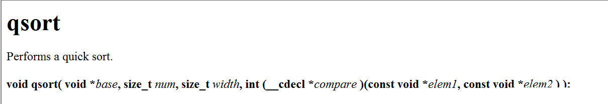 C++回调函数实现计算器和qsort