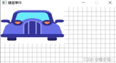 Qt键盘事件实现图片在窗口上下左右移动