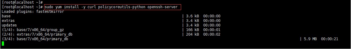 在CentOS7上搭建本地GitLab服务器