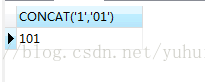 mysql合并字符串的实现
